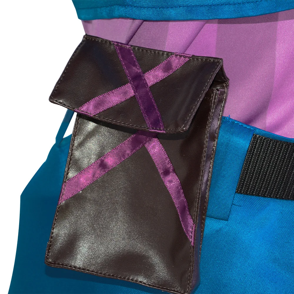 CosplayArcane Cos Powder Jinx أزياء نسائية كوسبلاي مجموعة كاملة من ملابس الفتيات ملابس الهالوين كرنفال لعب الأدوار