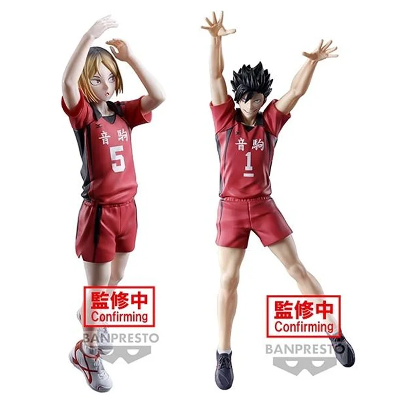 

Bandai Original Kuroo Tetsurou Kozume Kenma Posing Anime Action Figure Toys For Boys Girls Kids Children Birthday Gifts Model