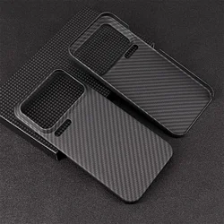 Real Carbon Fiber Lens Protection Phone Case for Xiaomi Mi 17 Pro Max Carbon Fiber Hard Cover Cases