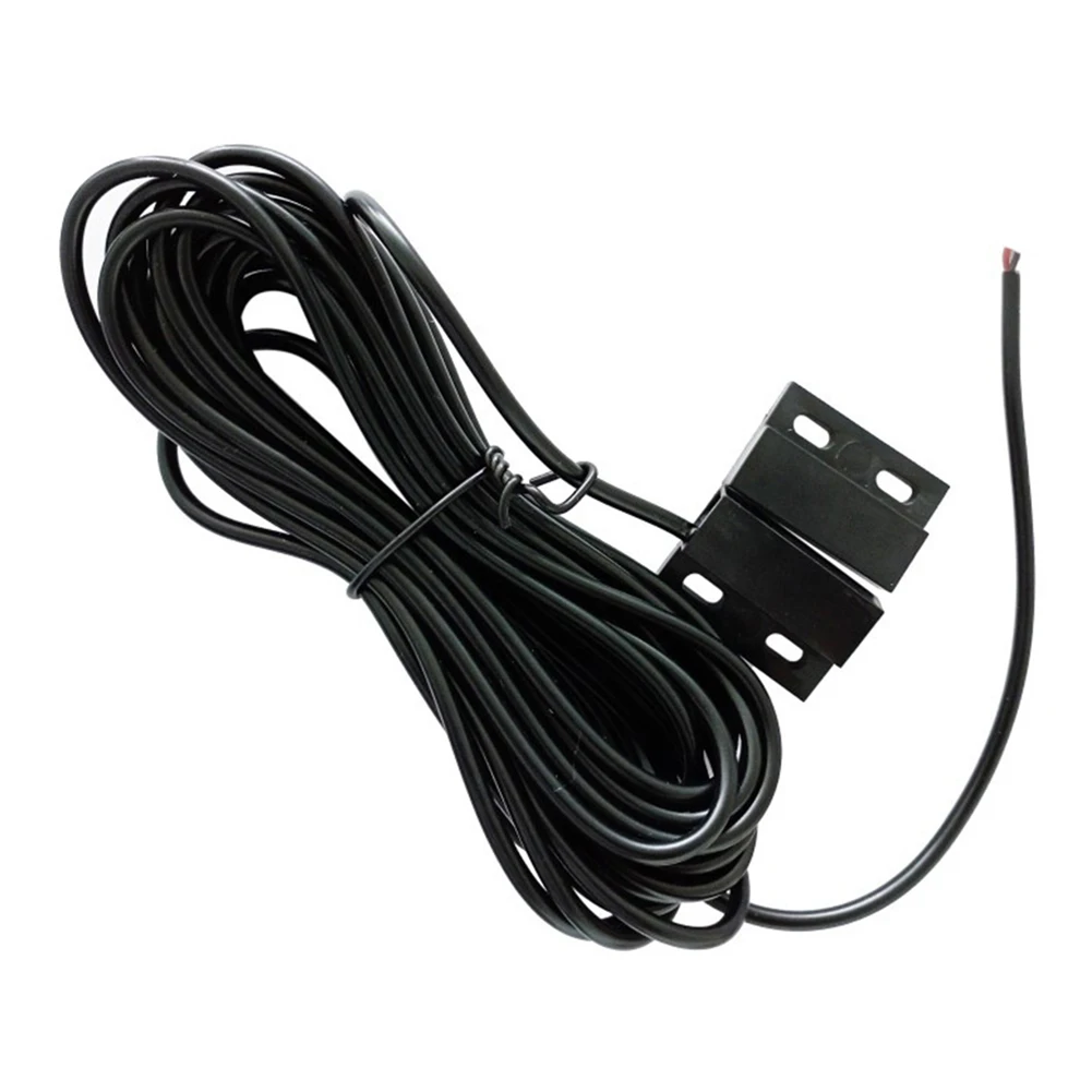 DIY Magnetic Sensor Magnetic Reed Switch Garage Door Control Metal Magnetic Switch Robust Construction For Automation