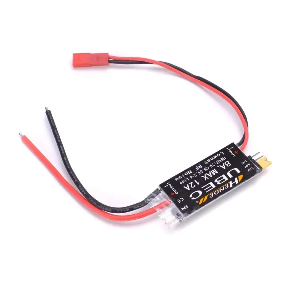 HENGE 8A UBEC مخرج 5V / 6V 6A / 8A Max 12A Inport 7V-25.5V 2-6S Lipo / 6-16 خلية Ni-Mh وضع مفتاح الإدخال BEC لطائرة RC كوادكوبتر