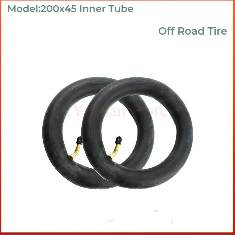 

Electric Scooter Off road tires 2PCS 8 Inch 200x45 Curved mouth Inner Tube