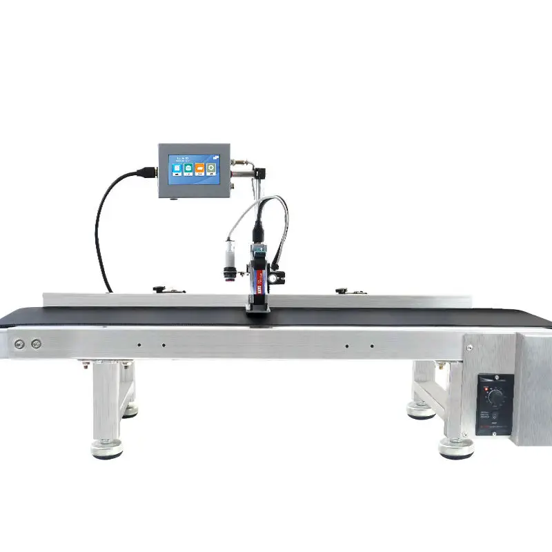 Automatic Inkjet Printer Manufacturing Date Printing Machine Expiry Date Code Printer for Plastic Bottle Paper Cup Cartons