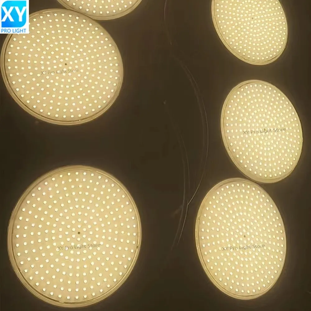 35W Warm White LED Underwater Lights 12V IP68 Waterproof LED Swimming Pool Light Party Decoration Fountain Lamp Stainless Steel