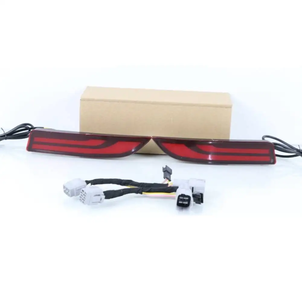 

July King Car Brake Lights for Toyota Avalon 2019+, B type, Night DRL + Brake Light + Streamer Turn Signals With Original port