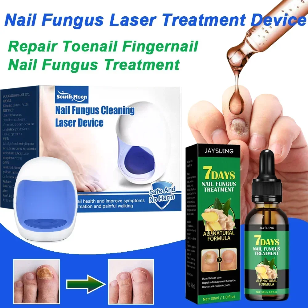 Nail Fungus Laser Treatment Device Fingernail Fungus Treat Onychomycosis Therapy Effectively Remove Onychomycosis Grow Toe Nail