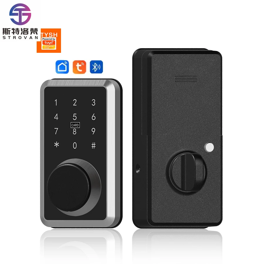 

STLF Home Hotel Apartment Security Electronic Smart Fingerprint Door Lock Deadbolt Intelligent Automatic Tuya Smart Locks