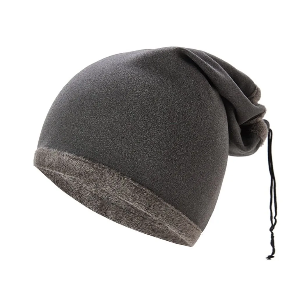 Nowa Wiatroodporna Zimowa Chusta Ocieplająca Gruba Maska na Twarz do Jazdy na Rowerze ze Sznurkiem, Maska Motocyklowa Chroniąca Przed Zimnem dla Kobiet i Mężczyzn