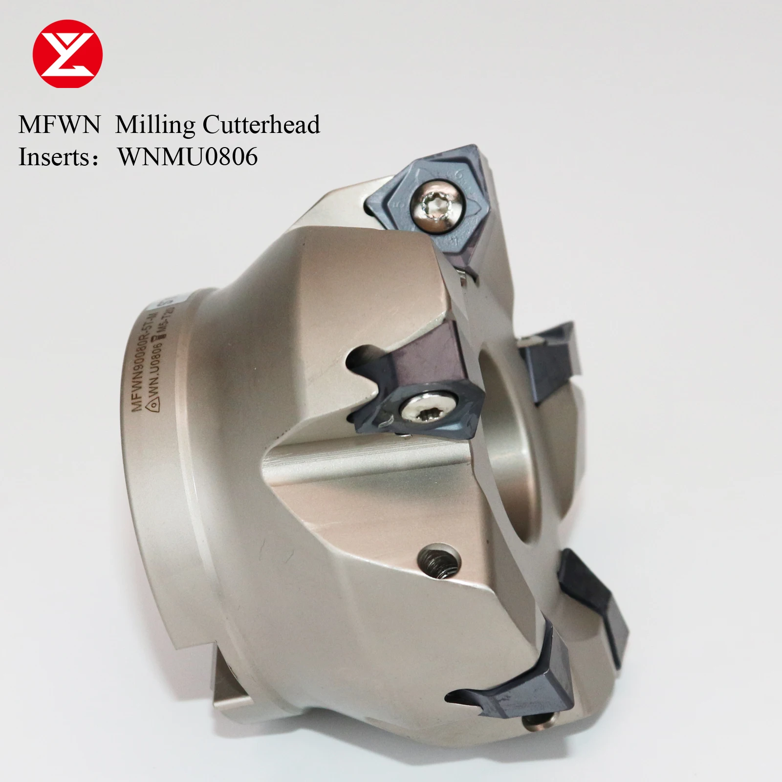 MFWN06 MFWN90 ombro fresa cabeça é adequado para fresa alça de fresa de WNMU060408 WNMU080608 Inset 42CrMo Material