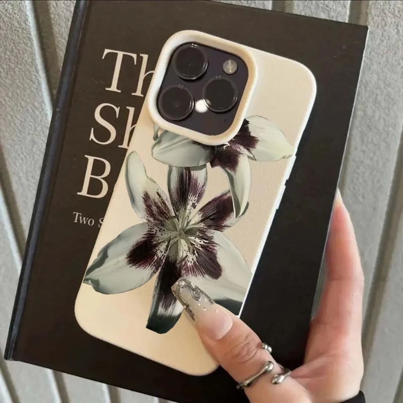 Рисунок 2 - Elegant White Lily Flower Shockproof