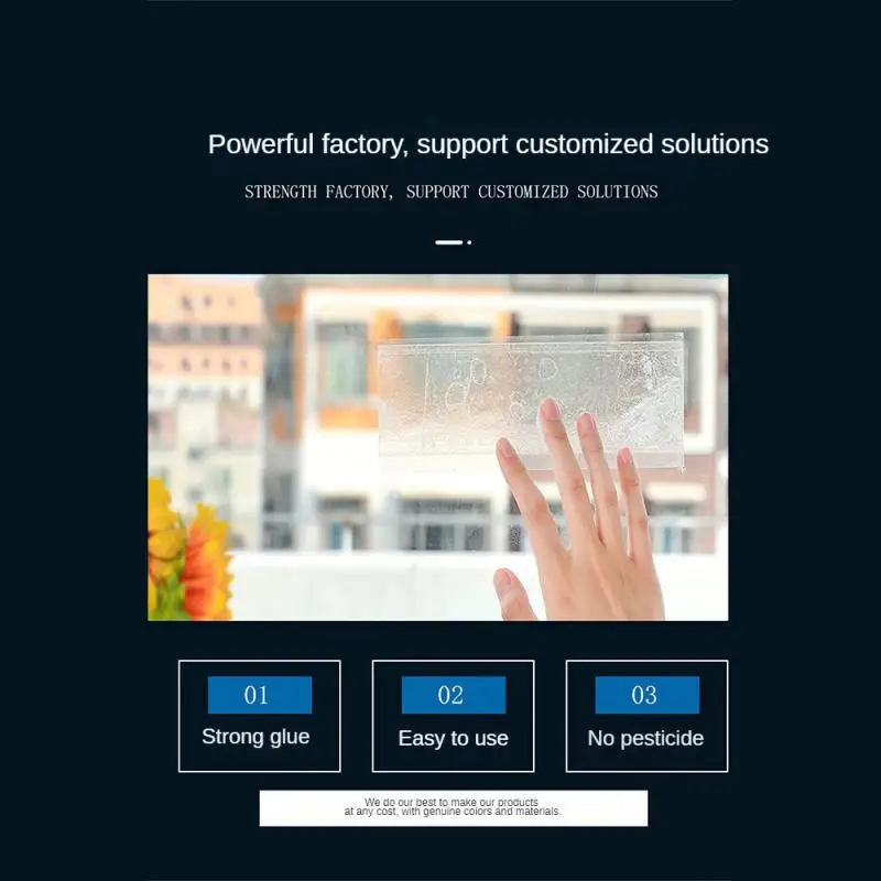 Fly Sticker Non-toxic Home Supplies Household Fly Glue Board Pest Control Home Accessories Strong High Quality