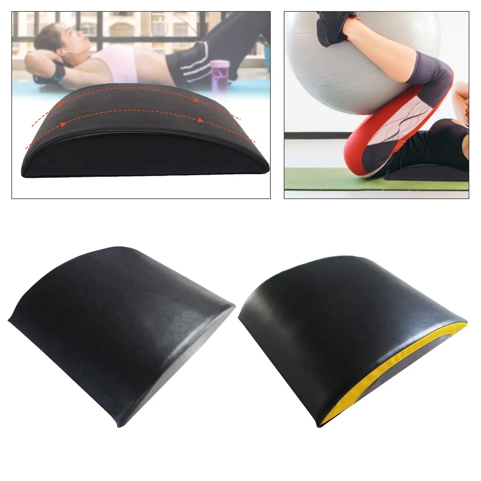 Premium AB Mat Sit-Up Benches Abdominal Exercise Mat Pad Belly Motion Workouts Gym Fitness Equipment Abdominal Exercise Mat