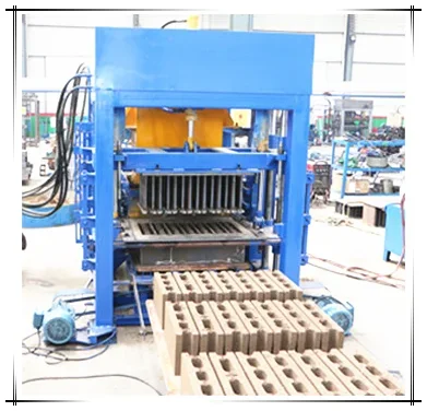 Building Equipment Full Automatic Concrete Block Making Machine QT4-25