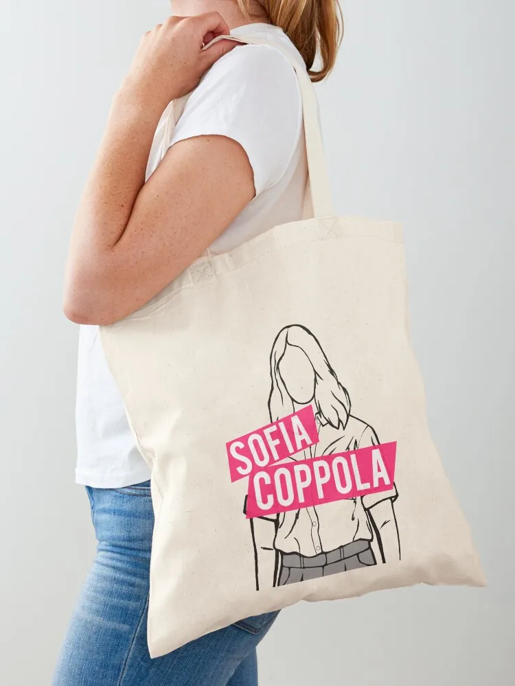 

Sofia Coppola Portrait Tote Bag reusable grocery bags reusable shopping bag Women's shopper bag tote men