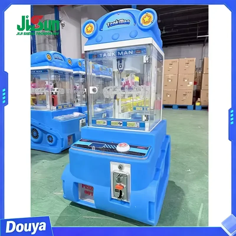 MINI Game Zone Full-Size Home Commercial Coin Operated 1 Player Claw Crane Machine Manufacturer Lovely for Kids