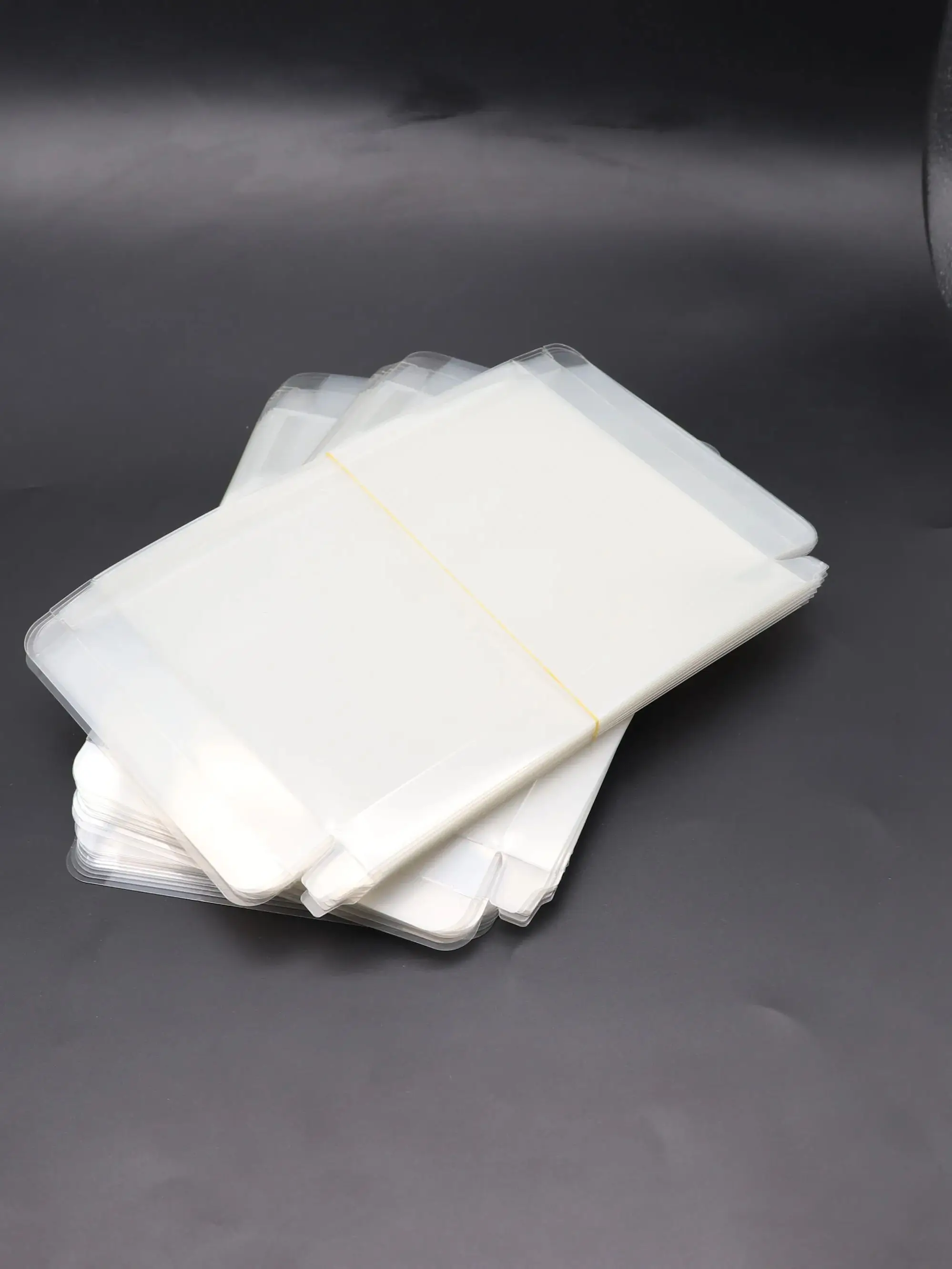 Couvercle de boîte Transparent pour PS5, PS4, PS3, PS2, PS1, Collection de cartes de jeu, mallette de rangement, boîte de protection pour animaux de compagnie, accessoire, 6 pièces