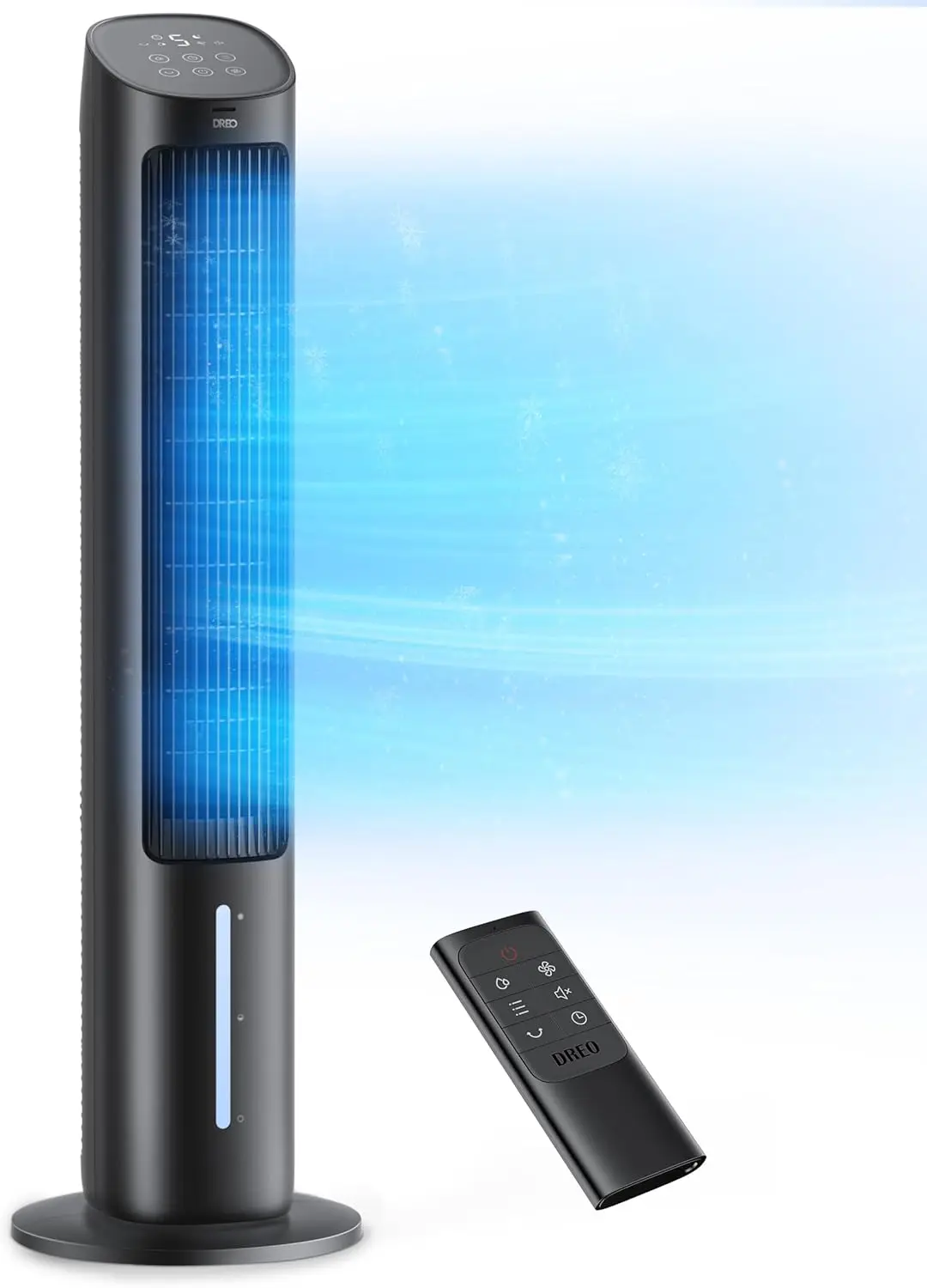 

Portable Air Conditioners Fan, 40" Standing Fans that Blow Cold Air, Portable AC,80° Oscillating Evaporative Air