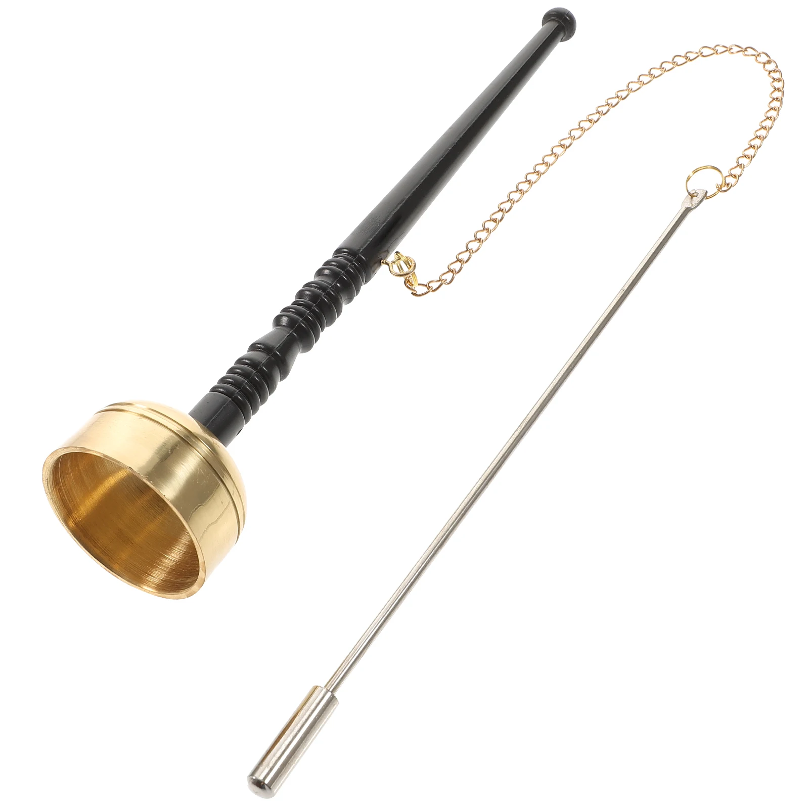 

Chime-guiding Instrument Small Gong Traditional Chinese Brass Wood Decorative Yin Qing Temple Copper Musical Buddhism Instrument