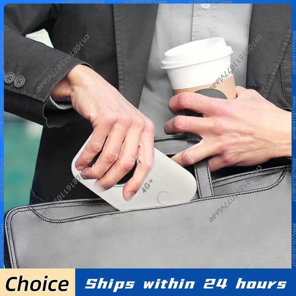 

Портативный мобильный Wi-Fi-роутер 4G LTE для до 10 пользователей, 150 Мбит/с, с гнездом для SIM-карты, для путешествий на автомобиле