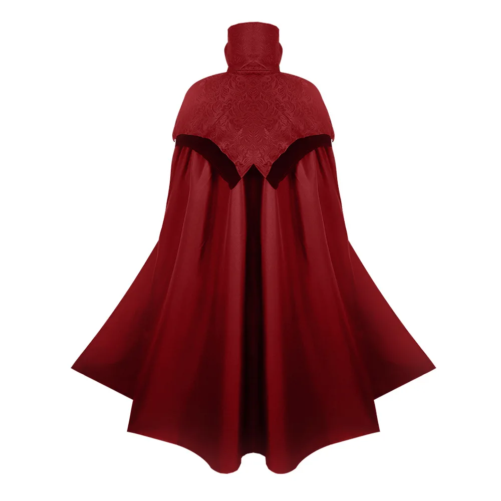 Halloween cosplay costume medieval retro vampire cloak stand up collar costume party European and American role-playing cosplay