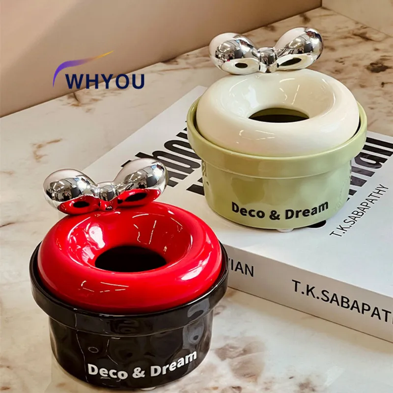 

WHYOU креативная легкая роскошная пепельница, индивидуальная пепельница для сигар, домашние гаджеты, портативная пепельница для гостиной, украшение дома