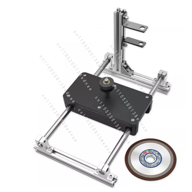 Saw Blade Sharpener, Multi-Function Angle Grinder Conversion Bracket, Fast Tooth Grinding, Woodworking Edge Sharpening Tool