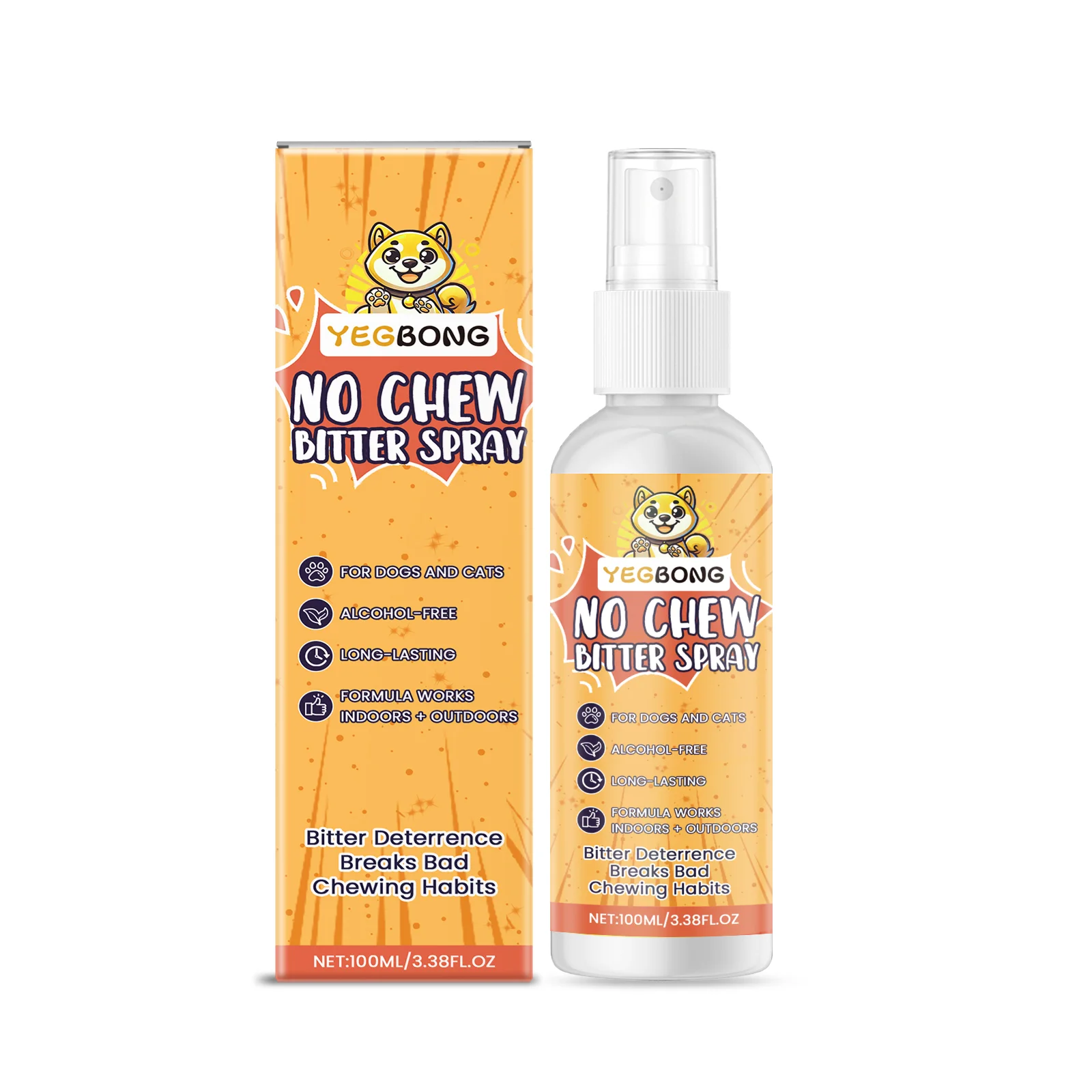 

Pet Anti-Chewing Spray Pet Dog Lndoor Anti-chewing Scratching Sofa Bitter Spray No Harm To Dogs