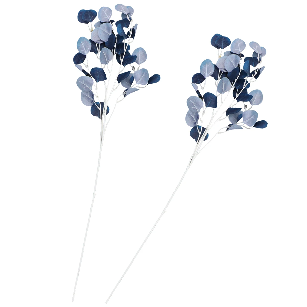 

Faux Imitation Plants Flower Decor Eucalyptus Leaves Blue Lifelike Branch Greenery Garland