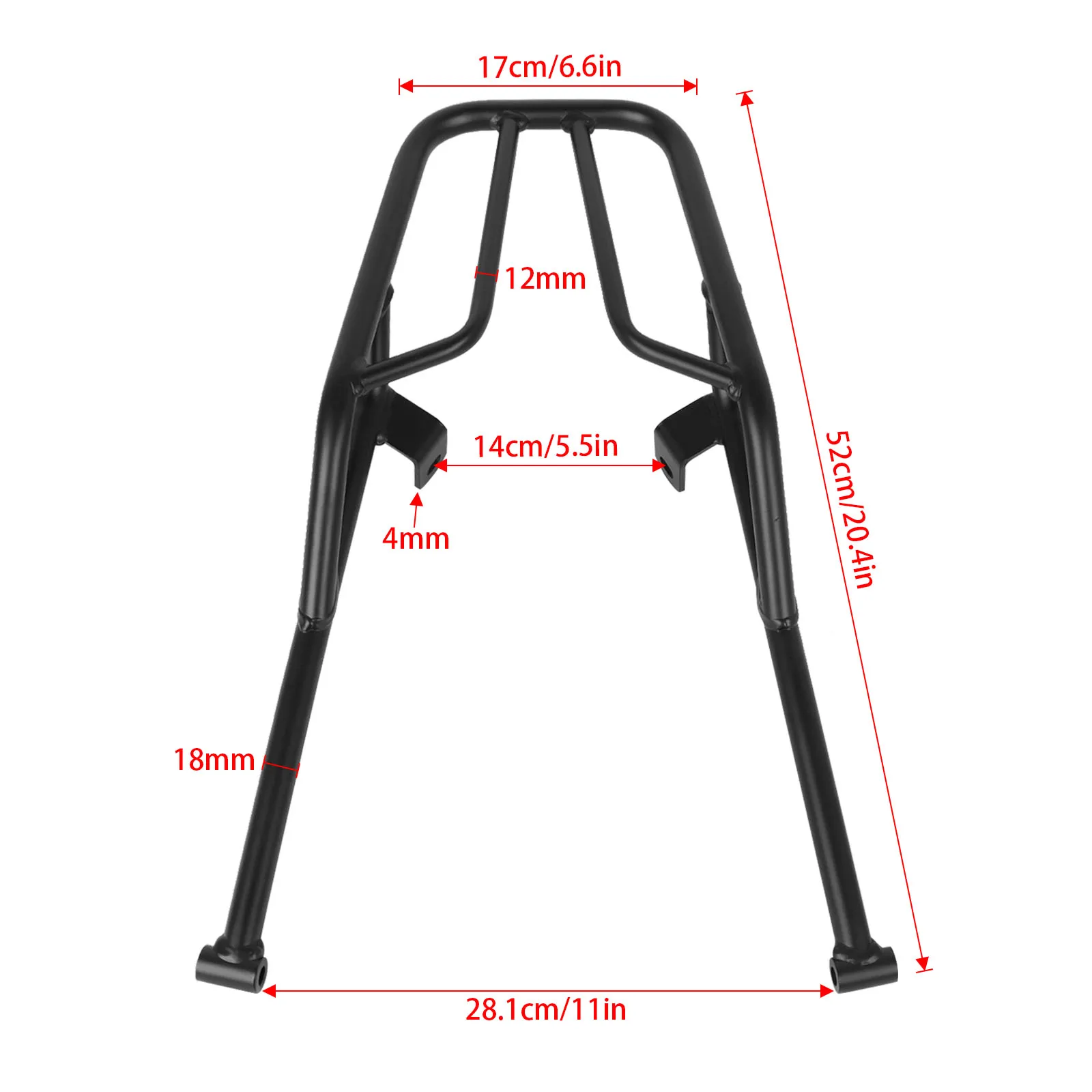For BMW F900GS F900 GS F 900GS 2024 2025 2026 Motorcycle Rear Luggage Rack Holder Tail Cargo Bracket Carrier Board F 900 GS