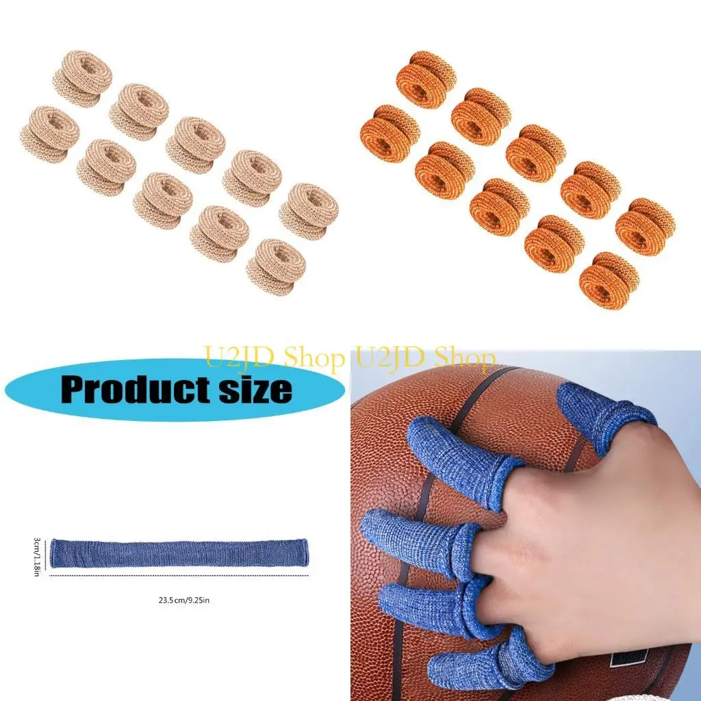 

U2JD 10Pcs Breathable Finger SleeFinger Covers for Kitchen Tasks and DIY Projects