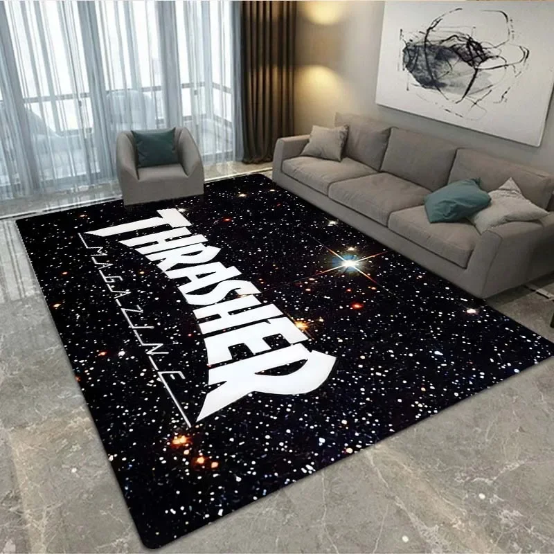 

3D T-thrashers Floor Mat Carpet 15 Sizes Living Room Bedroom Bedside Window Sill Bathroom Floor Mat Home Decoration Home