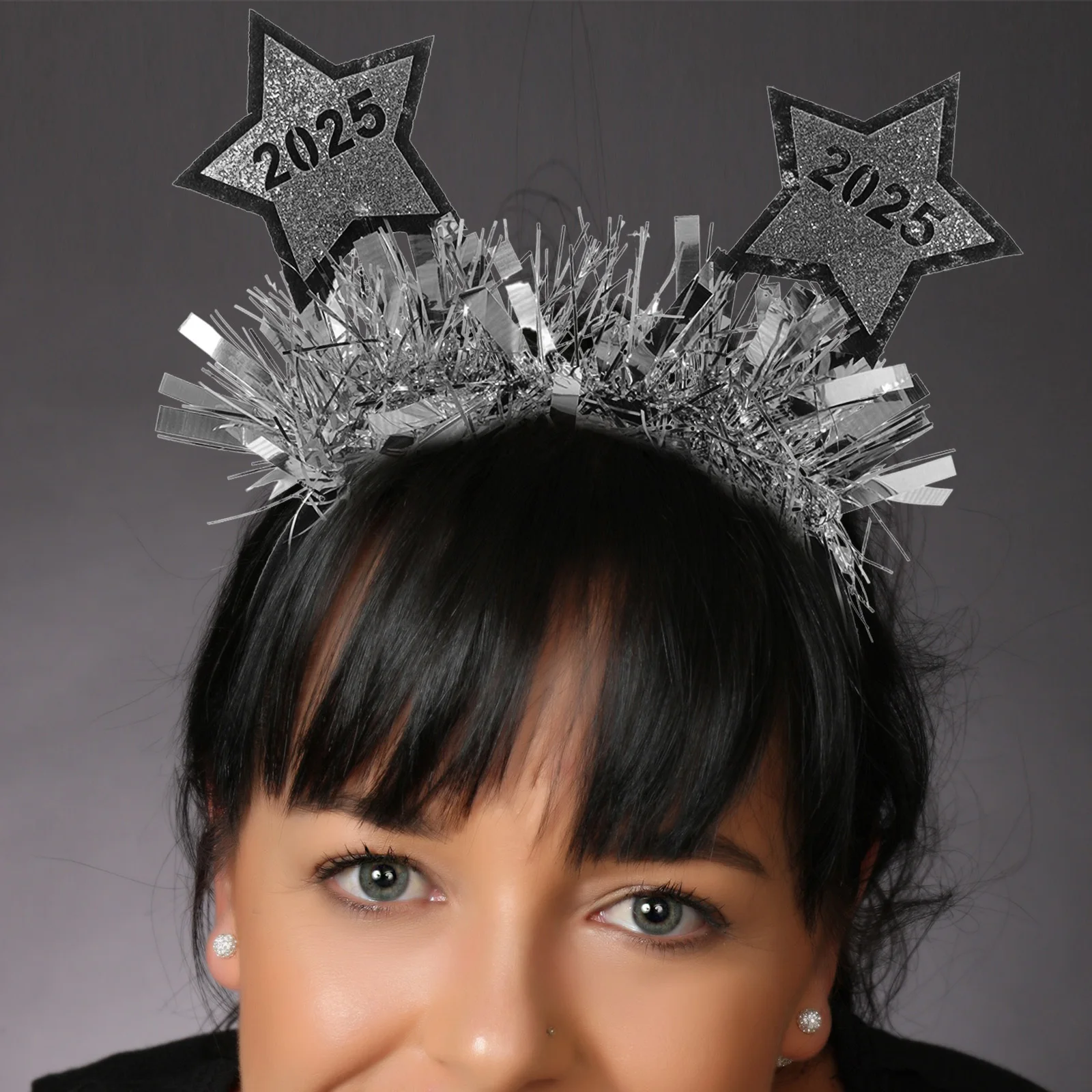 

Digital Star Hairband Headband New Year Bands Party Decor Happy Headdresses Hoops Hairbands Year's Eve Accessories