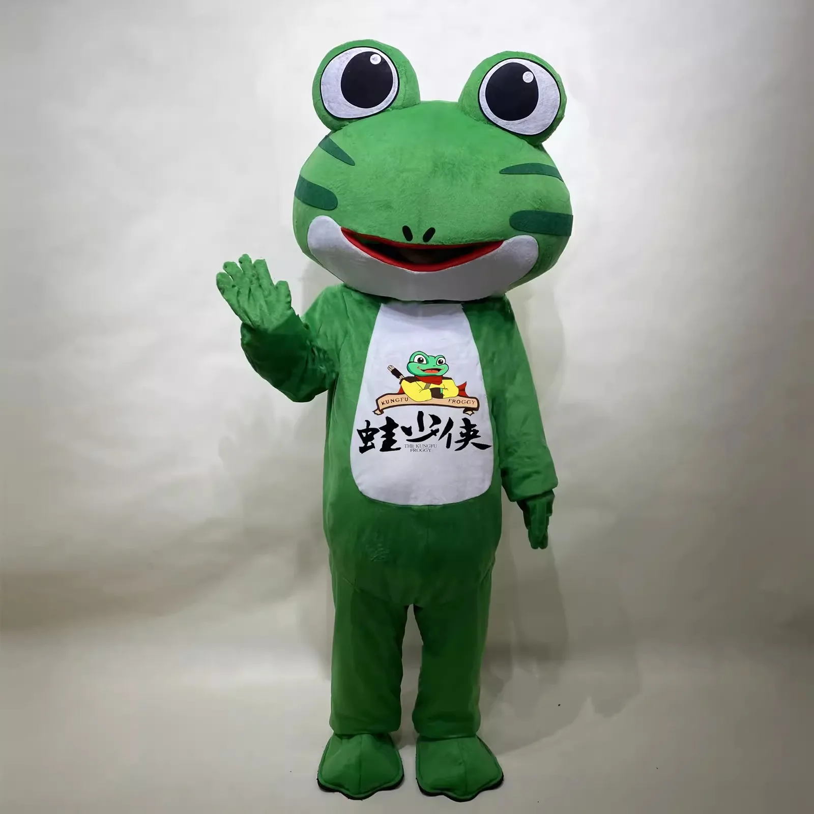 Costume de mascotte de grenouille pour adulte, anime de jeu, beurre de dessin animé, habillage, mardi gras, fête de carnaval