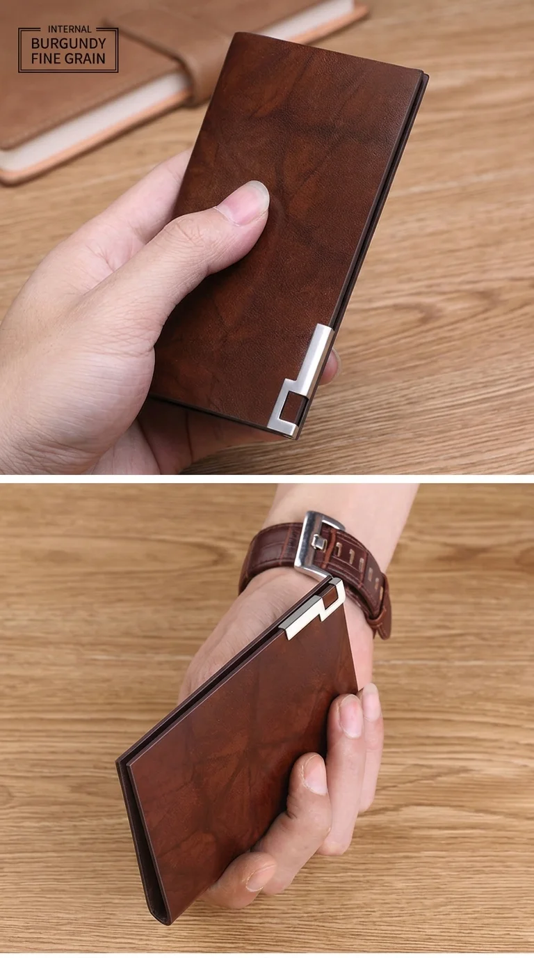 Neuer Schlanker Kartenhalter für Herren, Metall-Multikartenhalter für Ausweis, Kreditkarten und Führerschein, Ultra-Dünner Tragbarer Premium-Organizer – Detail 18