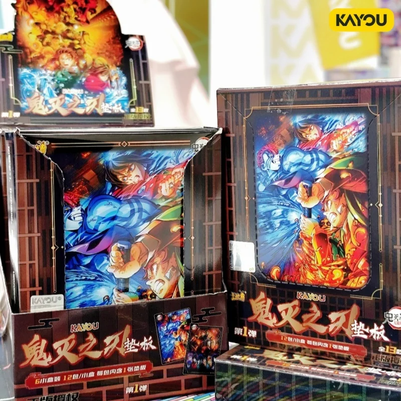 Kayou Demon Slayer Collectible Desk Pad First Edition Official Licensed Infinite Castle Arc With Tanjiro Nezuko For Anime Fans
