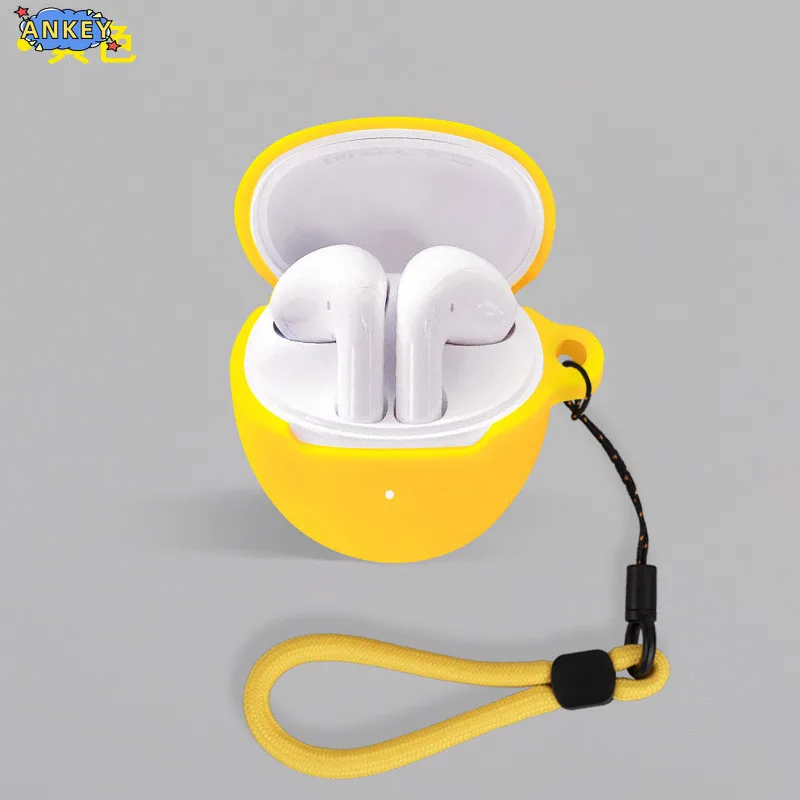 لهاتف Honor Choice Earbuds S7 من السيليكون مع غطاء سماعة أذن لاسلكي مقاوم للصدمات يحمل حبلًا #2