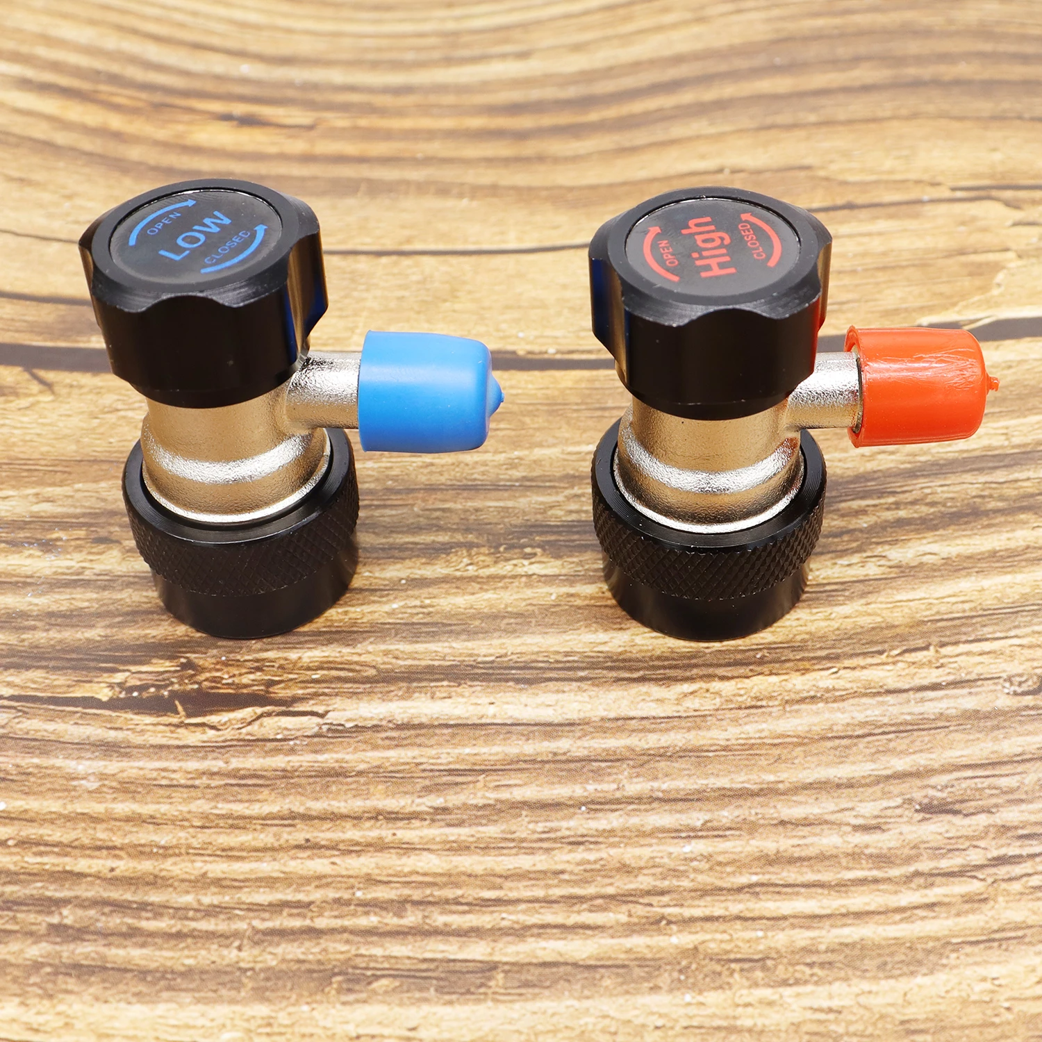 

R134A H / L Adapters Quick Coupling Air Conditioner Coolant Adjustable Brass Adjustable air conditioning fluoride Quick Coupler