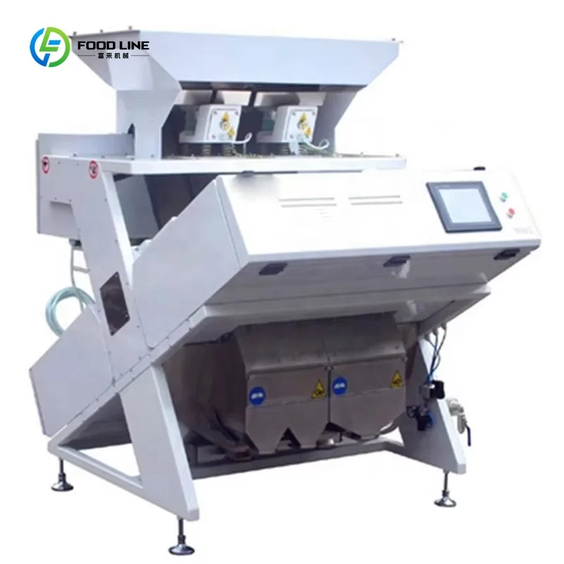 High Output Seed Color Sorting Machine Chilli Seed Grading Machine ISO9001 CCD Color Sorter Custom