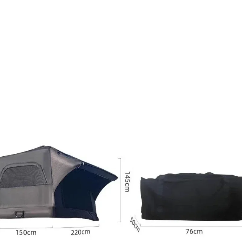 Inflatable SUV roof tent rainproof camping self-driving camping car load-bearing 250KG