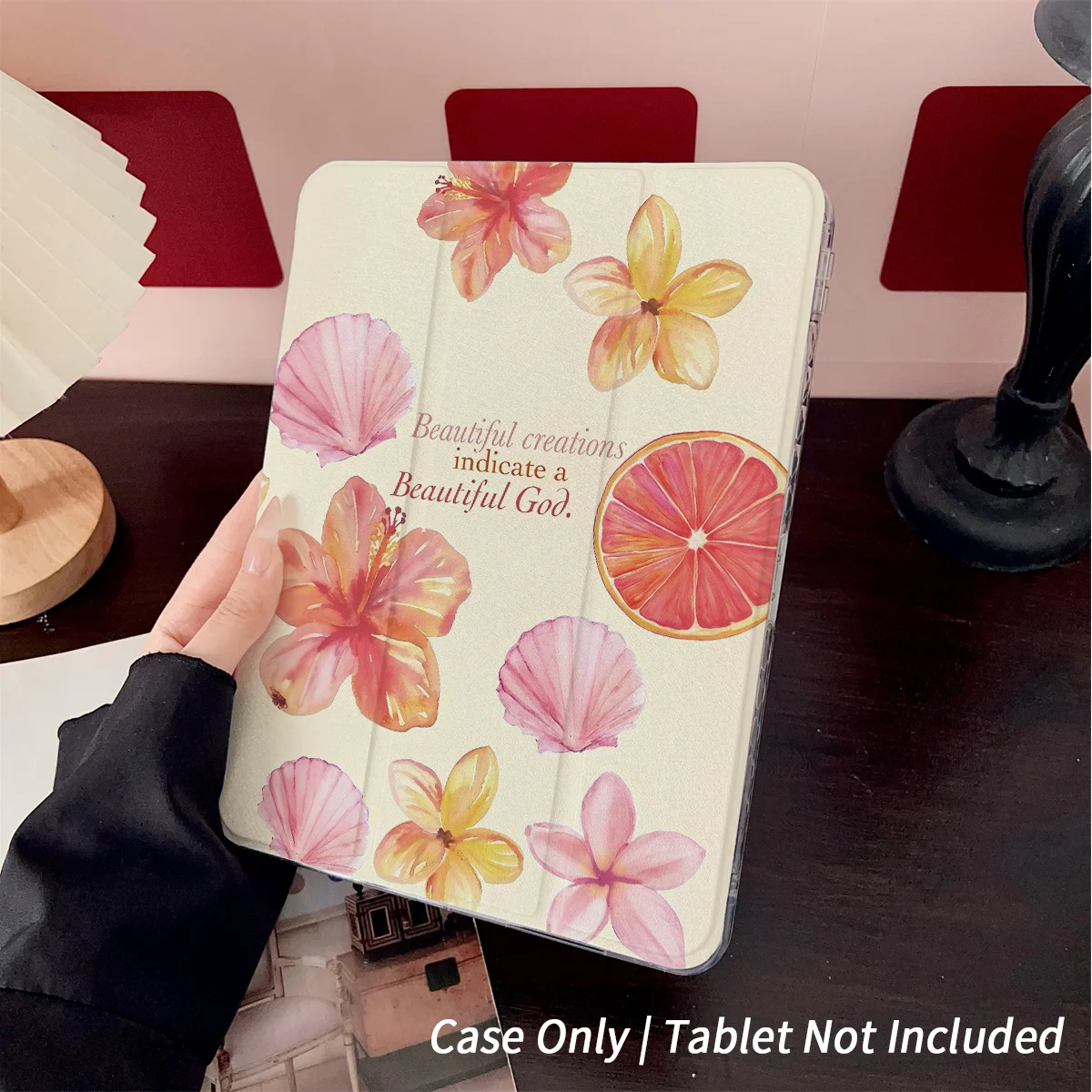 Slim Fit Premium TPU Tablet Cover, Shockproof Durable Lightweight Protective Case for iPad Samsung Huawei Honor Redmi Xiaomi