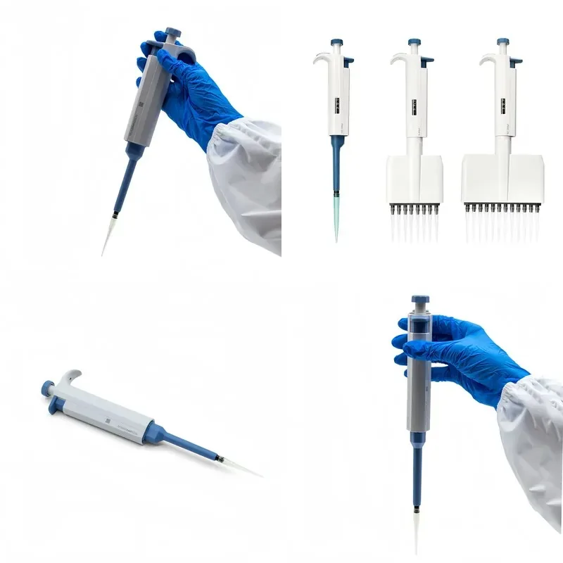 Pipeta para Jugo de 10 ml, Punta de Pipeta, Punta de Micropipeta, Micropipeta de Plástico Multicanal, Micropipetas de Laboratorio