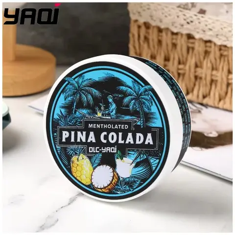 YAQI 170g Shaving Soap PINA COLADA Atisan YAQI Shaving Cream 2026 For Men Wet Shave Tools Men Shaving Products Best Gift for Men