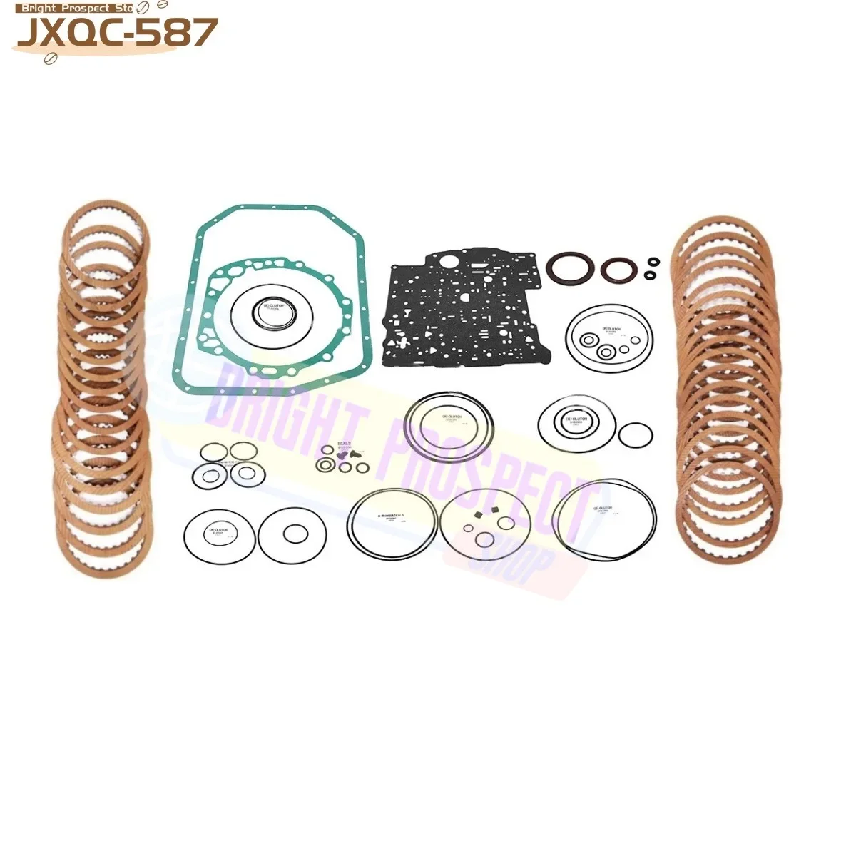 For BMW 5/7 SERIES X5 AUDI A6 A8 JAGUAR VANDEN XJ8 XK8 VW PHAETON Auto Transmission Clutch Plates Friction Kit  5HP24