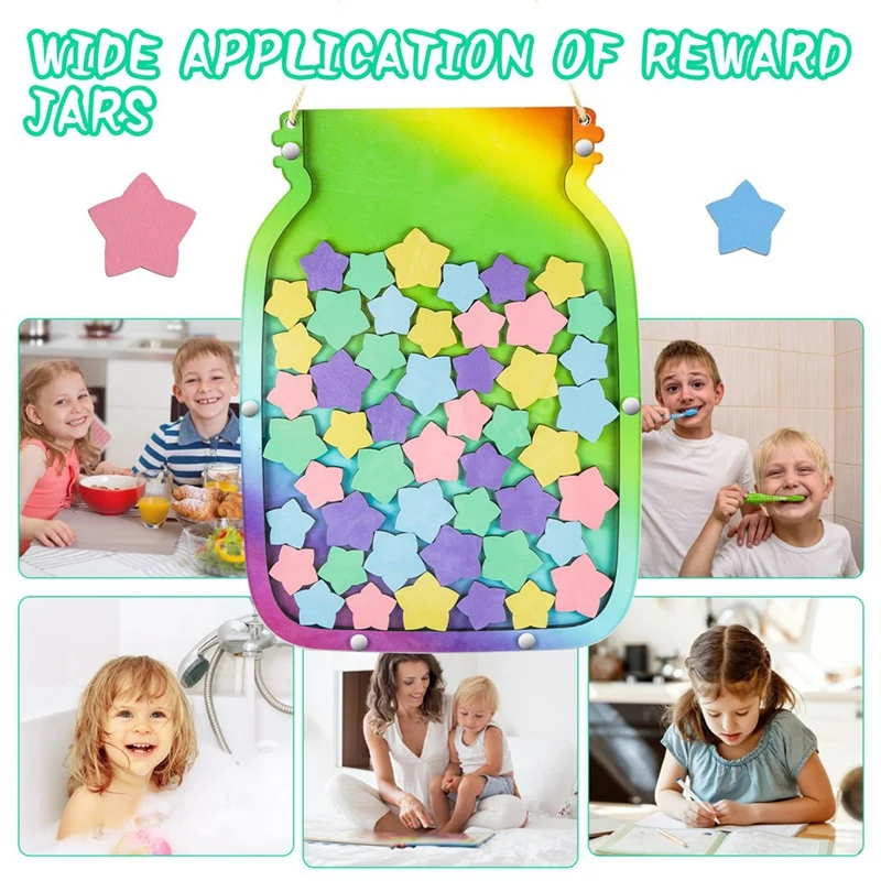 Classroom Reward Jars For Kids Toddlers Star Jar Reward System Classroom Jar Reward System Positive Behavior Reward A Durable