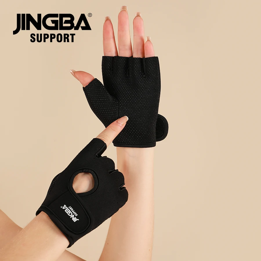 1 Pair Unisex Breathable Anti Slippery Sports Gloves for Weightlifting Cycling