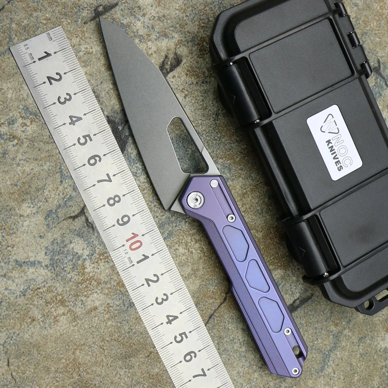 NOC DT-03 Folding Knife VG10 Blade Titanium Handle Tactical Camping Hunting Outdoor Fishing Kitchen Hiking Survival EDC Tools