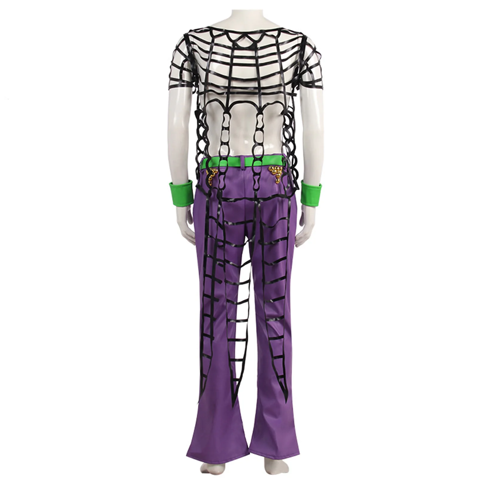 Kostum Cosplay Diavolo Petualangan Aneh Pakaian Kostum Karnaval Halloween Christmas Carnival Party Men Suit