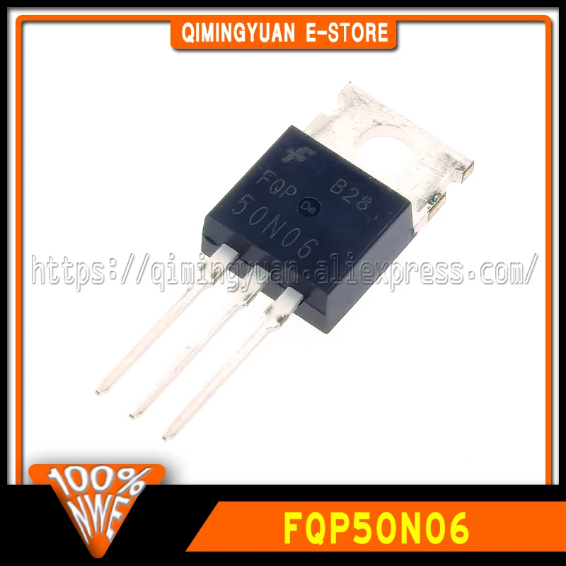 10 ~ 50 قطعة/الوحدة FQP50N06 50N06 TO220 MOSFET 100% مخزون بقعة جديد #2