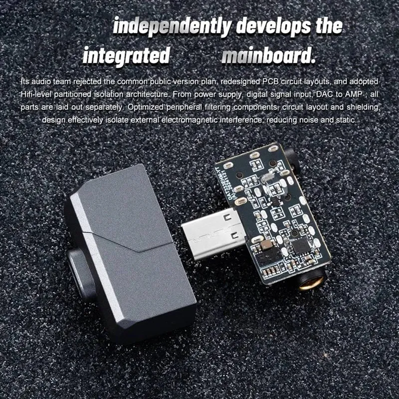 

CD-2 Type-C to 3.5mm 4.4mm Decoder for Android/IOS/Mac/Win10 A HOT SALE