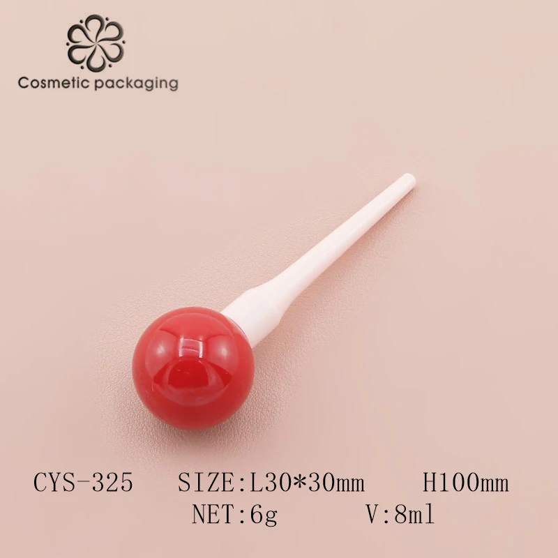 1/5PCS 6ml Lip Glaze Tube Lollipop Refillable Bottle Empty Sub-bottle Divided Bottle Lip Gloss Tube Essential Oil Gel Lotion